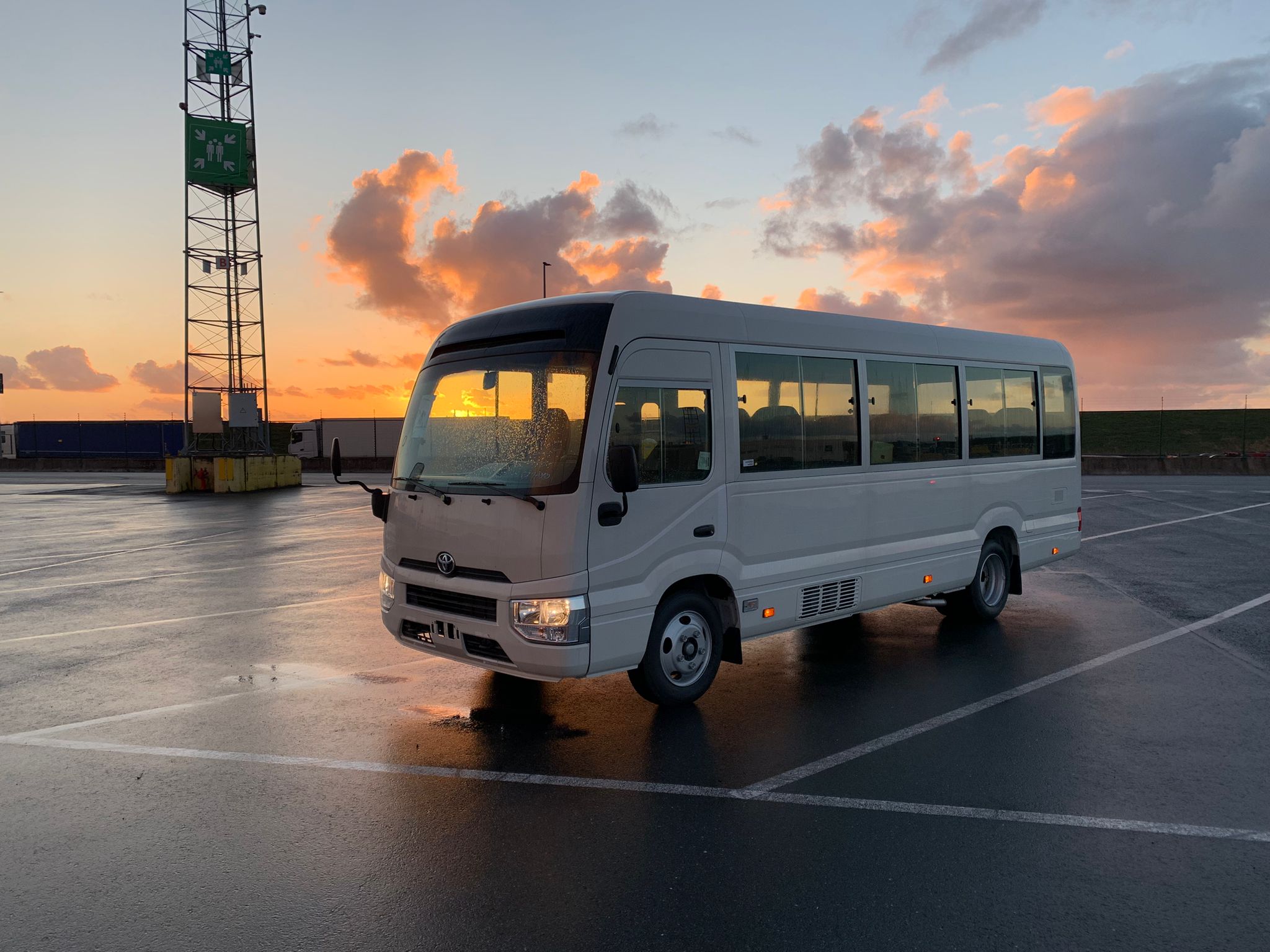 Discovering the 2023 Model Toyota Coaster High roof: A Masterpiece